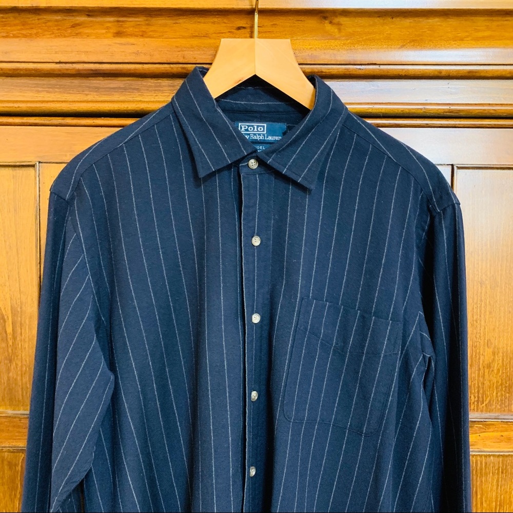 Polo by Ralph Lauren Nigel Wool Dress Shirt (L)